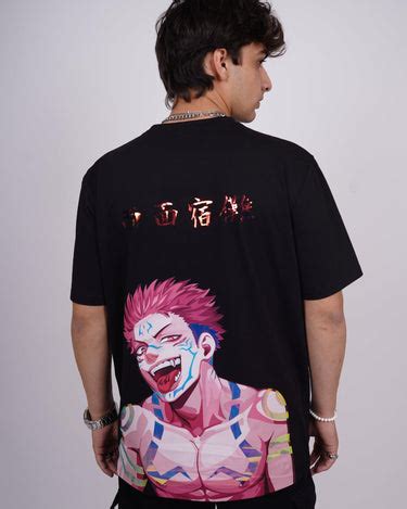 Jujutsu Kaisen: Ryomen Sakuna Drop:Sleeved Tee For men – BurgerBae