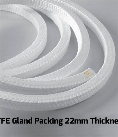 EXUBE Teflon / PTFE Gland Packing 22mm Thickness 5 Meter Long ...