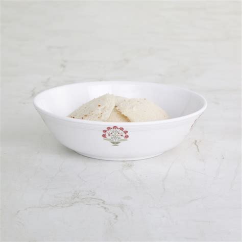 Buy Meadows-Malva Printed Serving Bowl - Melamine - Non-Microwavable ...