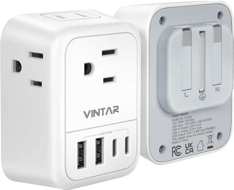 Plug in Solutions US to IRELAND Travel Adapter Plug for USA/Universal ...