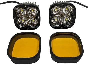 PGXPITSTOP Super High Bright Ultra Fog Light | HJG 4 Led Fog Light With ...