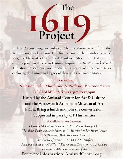 The 1619 Project - One Story Up