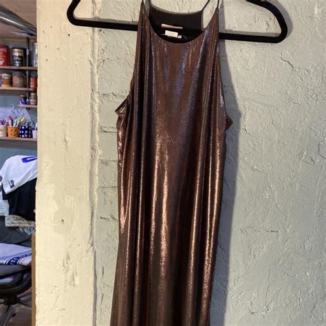 A Loves A Women's Pink and Black Dress | Depop