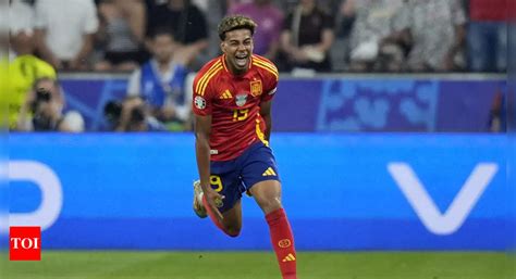 Lamine Yamal: Lamine Yamal's historic goal propels Spain to Euro 2024 ...