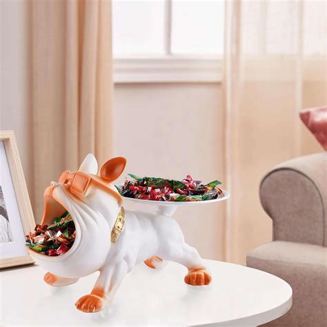 Buy Kusshal craft Decorative Bulldog Sculpture| Handcrafted Resin ...