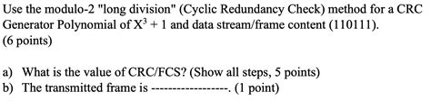 CRC Polynomial Algorithm Flowchart 的图像结果