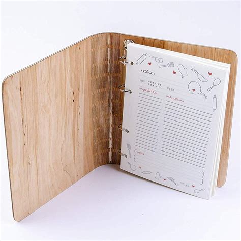 blank recipe book