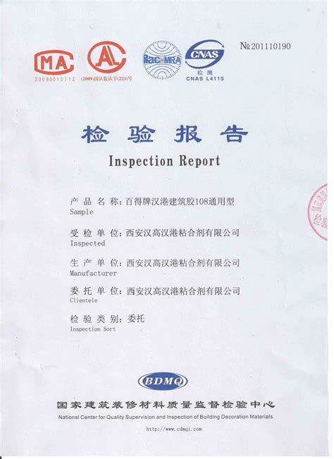 检验报告Inspection Report(中英文对照)_word文档在线阅读与下载_免费文档