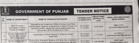 Punjab Transport Department