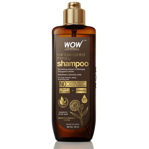 Buy WOW Skin Science Hair Loss Control Therapy Shampoo 100 ml Online ...