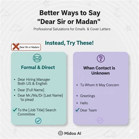 Alternatives To Dear In Email