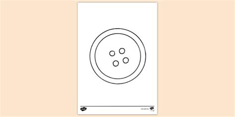 Button Colouring Sheet | Colouring Sheets