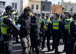 Image result for Melbourne Police Strike
