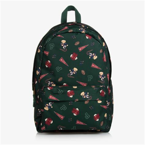 Ralph Lauren - Boys Colourblock Backpack (44cm) | Childrensalon