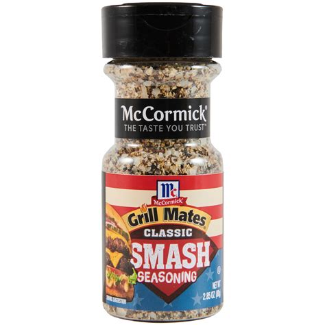 McCormick Grill Mates Smash Burger Seasoning, 2.85 oz - Walmart.com