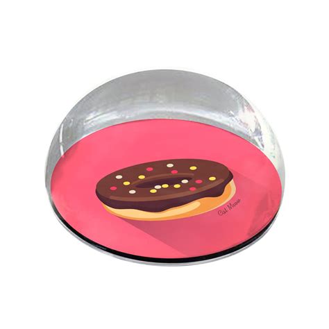 Buy Forever Crystal "Chocolate Glazed Doughnut Illustrated" Crystal ...