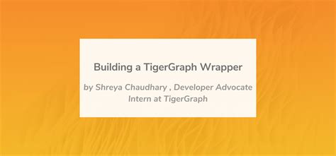 Image result for Tiger Graph Developer