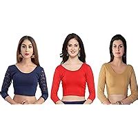 Amazon.in Bestsellers: The most popular items in Women's Saree Blouses