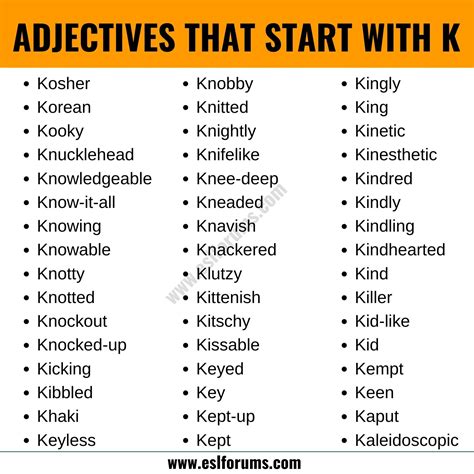 Things That Start With Ak - 70 Positive Words That Start With K To ...
