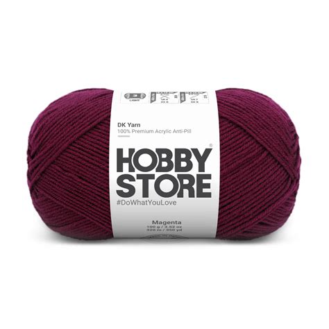 DK Anti-Pill Yarn by Hobby Store - Magenta 5053 – Magic Needles