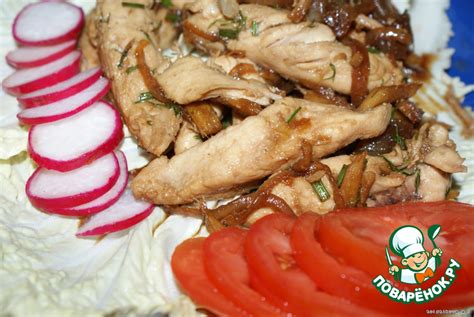 Курица в имбирном соусе – кулинарный рецепт