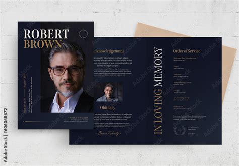 Image result for How to Make a Funeral Program