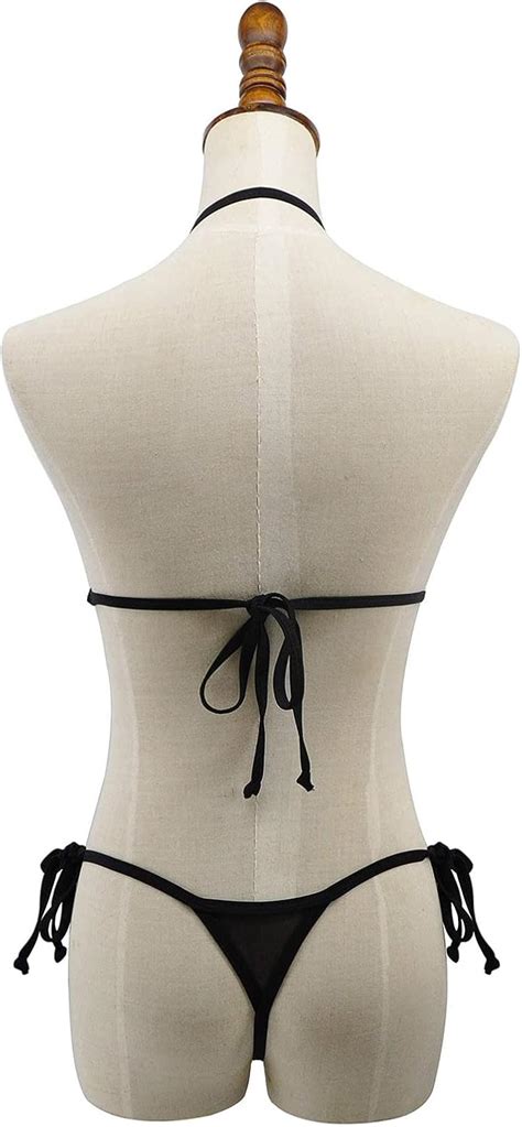 Yxflz Women Halter Swimsuit Backless String Lingerie Micro India | Ubuy