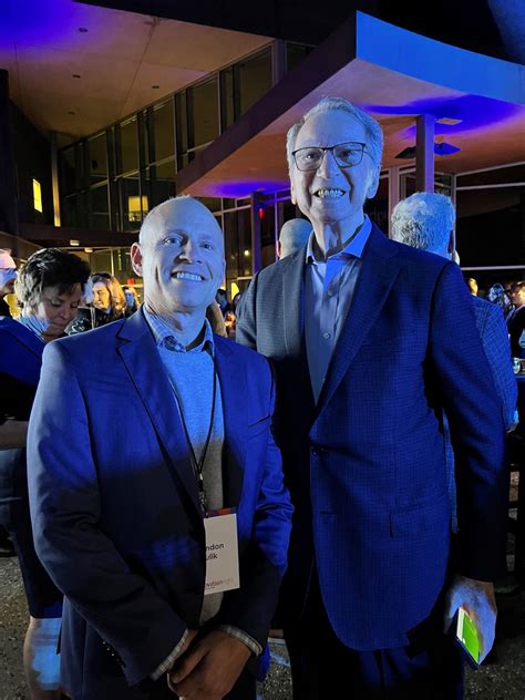It was an honor to meet with Qualcomm co-founder and technology pioneer Dr. Irwin Jacobs tonight ...