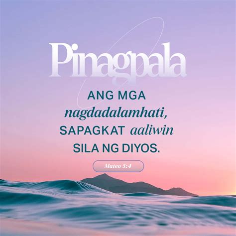 Mateo 5:3-13 “Pinagpala ang mga taong umaaming may pagkukulang sila sa ...