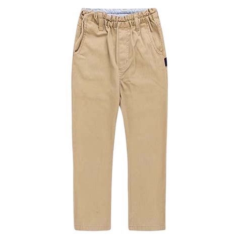 Boys Khaki Uniform Pants School Uniform Classic Straight Leg Dress ...