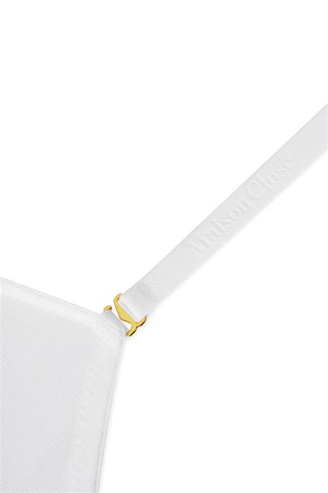 Maison Close - Corps a Corps Balcony Bra - White | OLEANDA.COM