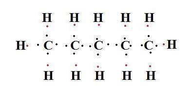 N Pentane Lewis Structure