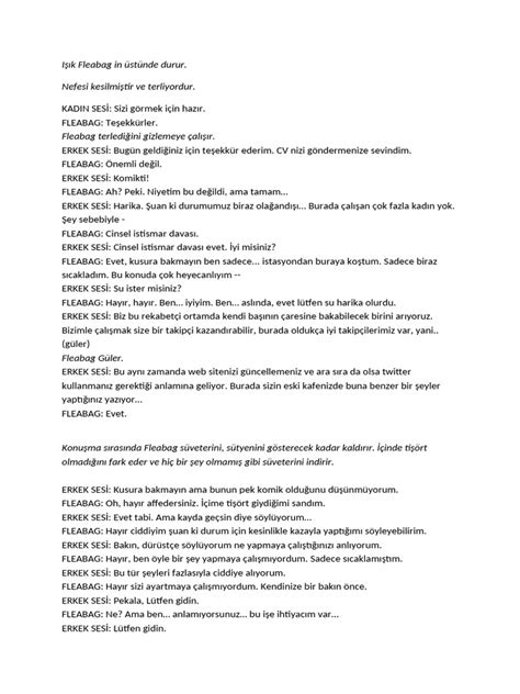 Image result for Fleabag Play Script PDF