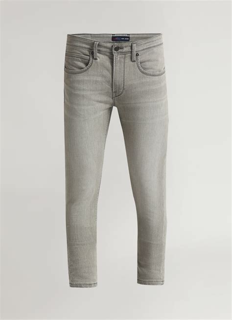 Chinox Grey Mid Rise Skinny Fit Gymindigo Jeans | Pepe Jeans India