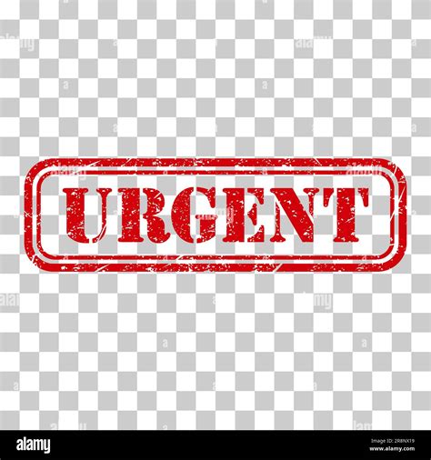 Urgent stamp symbol, label sticker sign button, text banner vector illustration Stock Vector ...