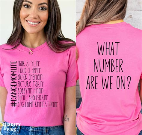 Funny Dance Mom Shirt Dance Mom Shirt Competition What Number Are They ...