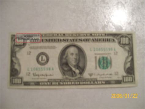 1950 D 100 Dollar Bill