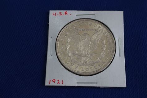 U.S.A. One Dollar Coin - "Morgan", 1921, Silver