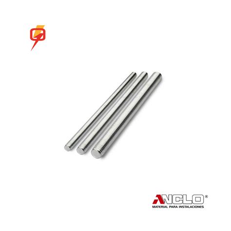 Barra Roscada 9.5 mm 3/8 x 3 Mts - Eléctrica Observatorio CDMX