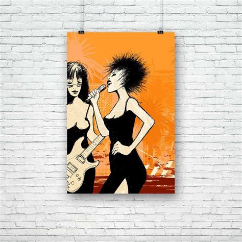 ArtzFolio American Jazz Singers | Unframed Paper Wall Poster | 12 x 18 ...
