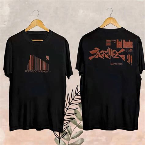 Skrillex Exclusive Red Rocks Concert EDM Shirt 2025 Colorado - Walmart.com