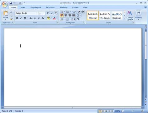 Tampilan Microsoft Word 2007 Beserta Penjelasannya – Materi Belajar Online