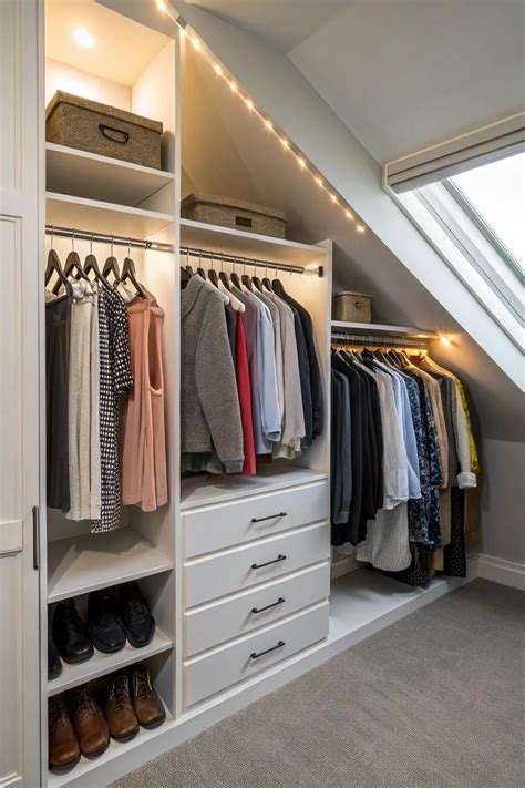 13+ Clever Slanted Closet Floor Ideas for Your Home | Bedroom built in ...