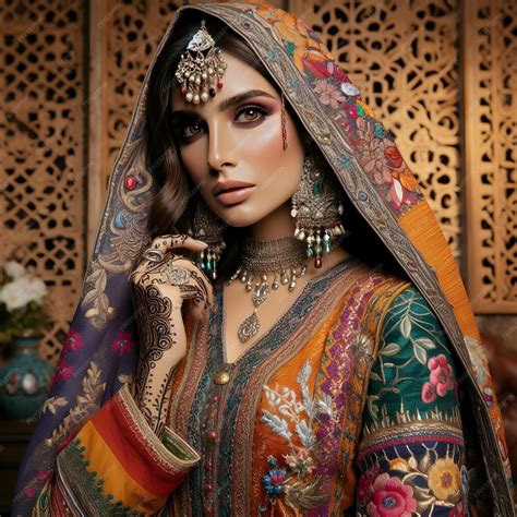 Premium Photo | Traditional Pakistani dress for Eid