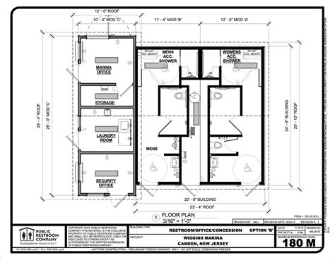 Marina | Laundry Room - Public Restroom Company