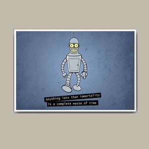 Futurama Quote Tv Wall Hang Fine Art Print - Abstract posters in India ...