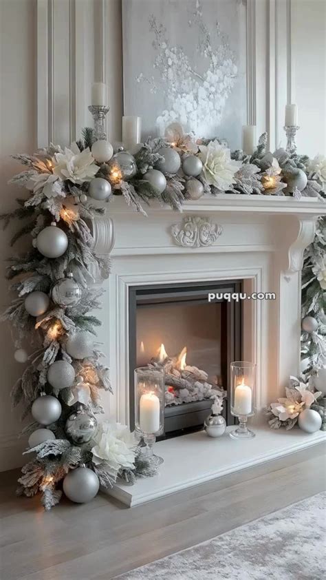 Cozy Christmas Fireplace Decor Ideas for a Festive Holiday Season ...