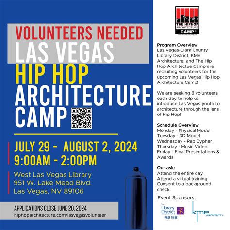 2024 Las Vegas Volunteer — The Hip Hop Architecture Camp®