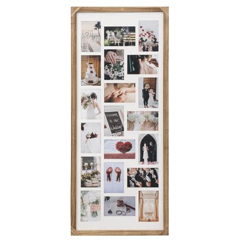 Amazon.com - Wodhels 41x17 Inch Large Collage Picture Frame,Wood Multi ...