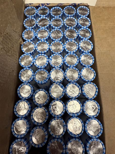 2024 P mint Nickel Roll (Uncirculated) – Steinmetz Coins & Currency